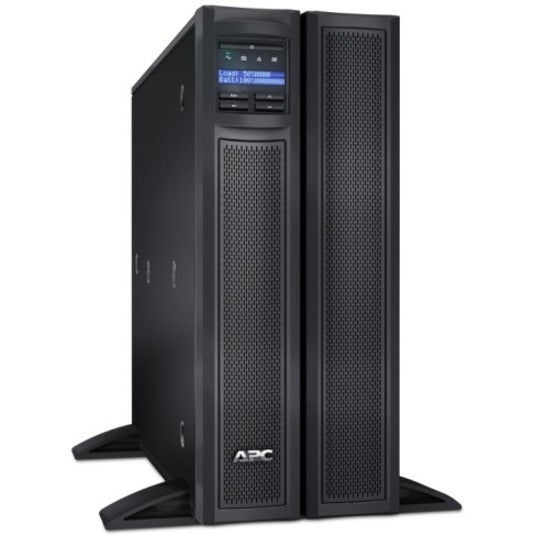 APC SMX3000LVNC Smart-UPS X 3000VA Rack/Tower LCD 100-127V with Network Card, 2880 VA/2700 W, 6 Minute Backup Time