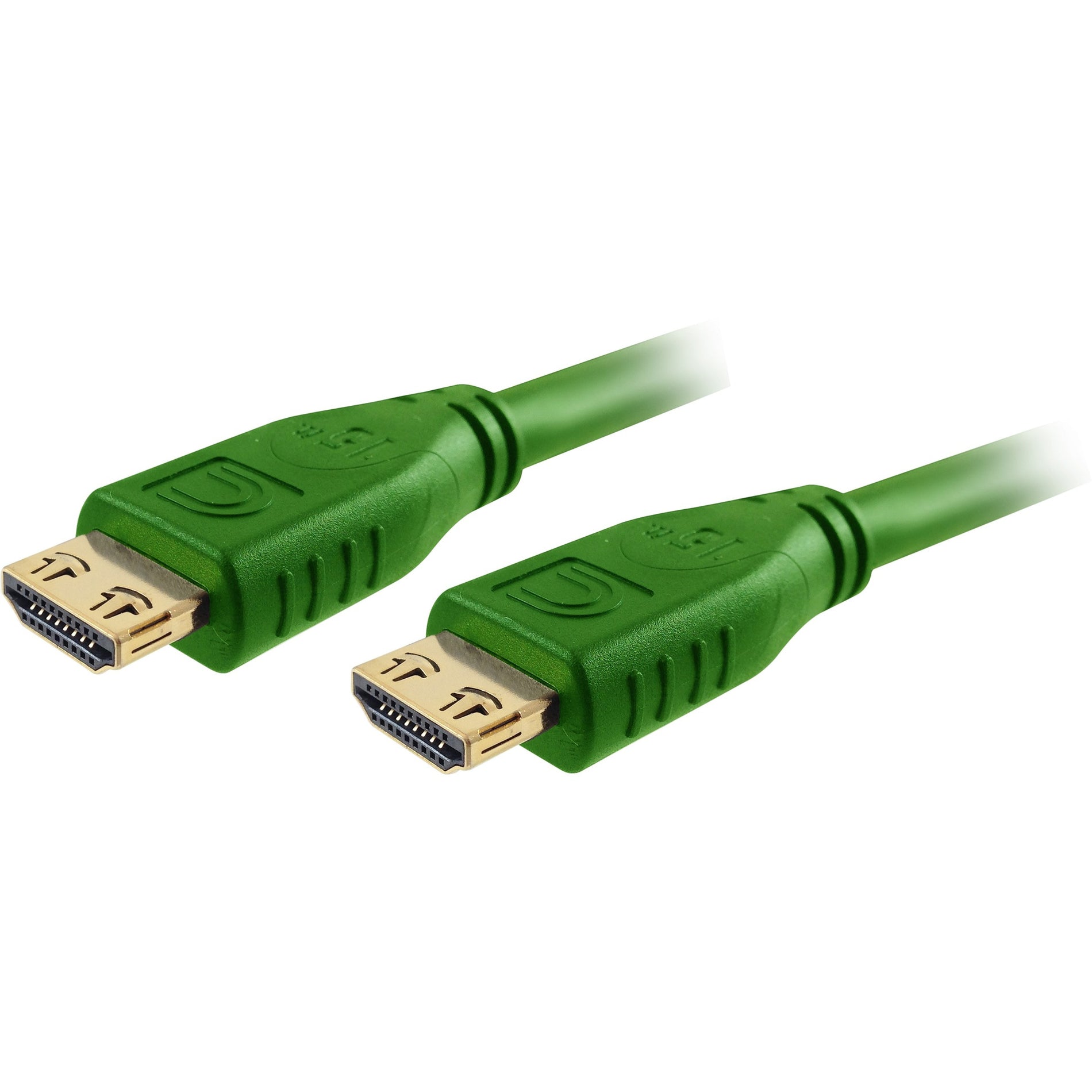 Comprehensive HD-HD-12PROGRN Pro AV/IT High Speed HDMI Cable with ProGrip, SureLength, CL3- Dark Green 12ft