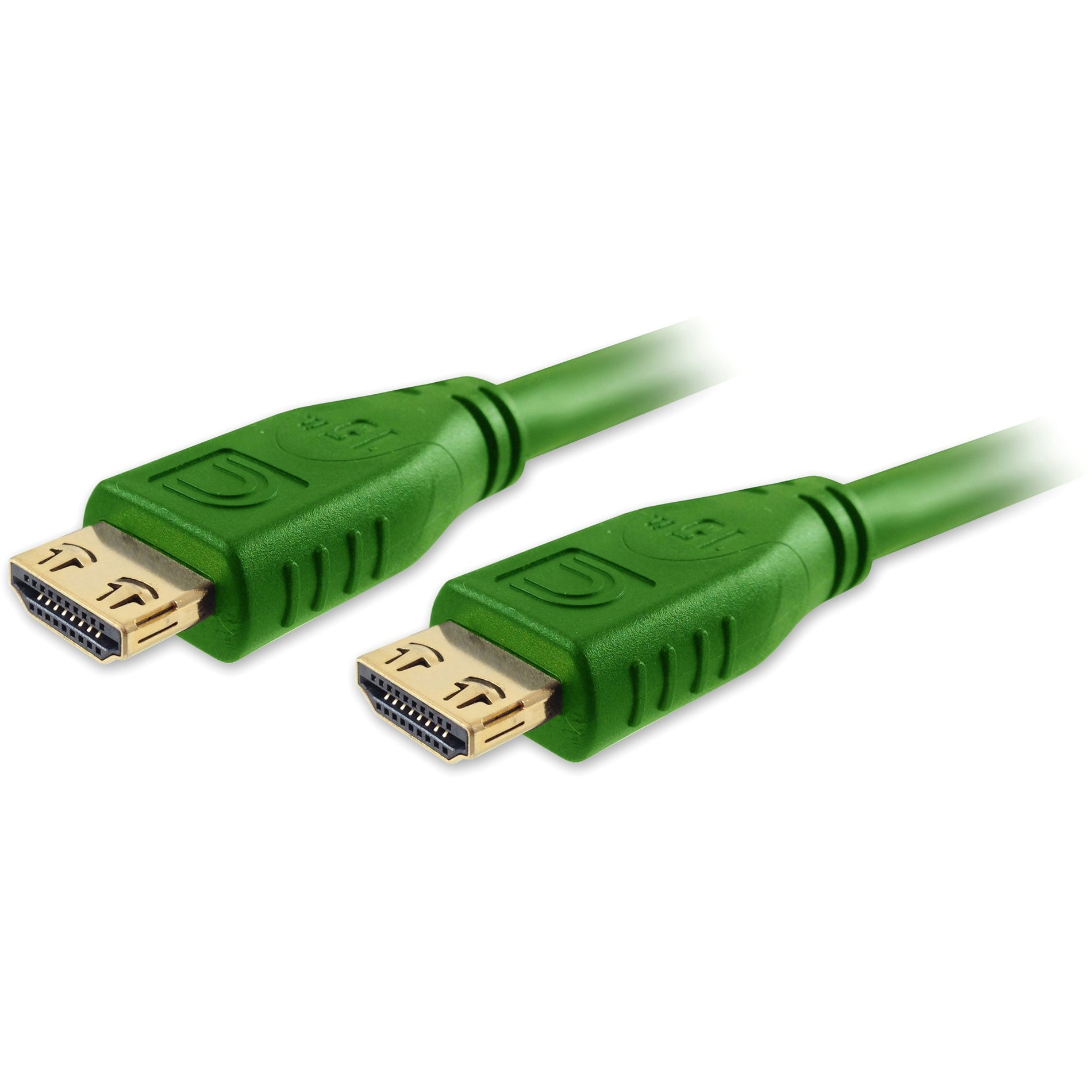 Comprehensive HD-HD-18INPROGRN Pro AV/IT High Speed HDMI Cable with ProGrip, SureLength, CL3- Dark Green 1.5ft