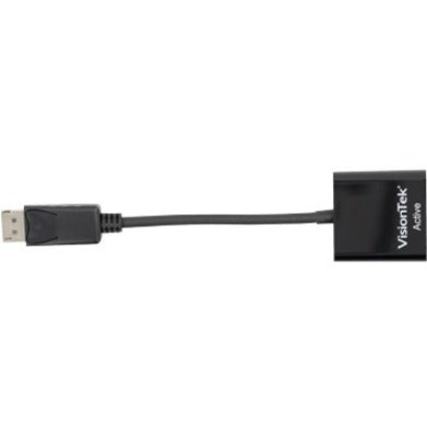 VisionTek 900637 DisplayPort to HDMI Active Adapter (M/F), Plug & Play, Eyefinity Technology