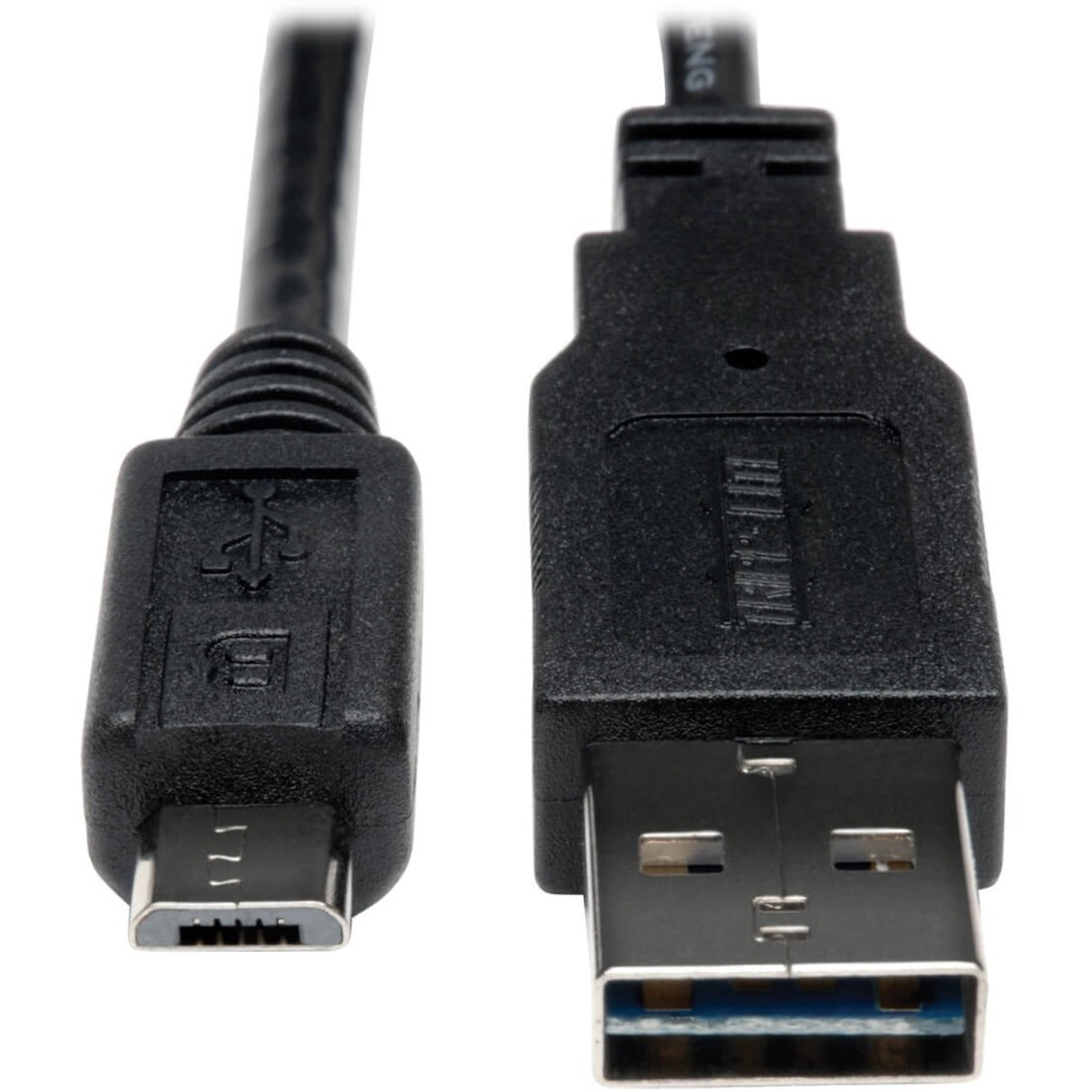 Tripp Lite UR050-006 USB Data Transfer/Power Cable, 6 ft, Reversible, Black