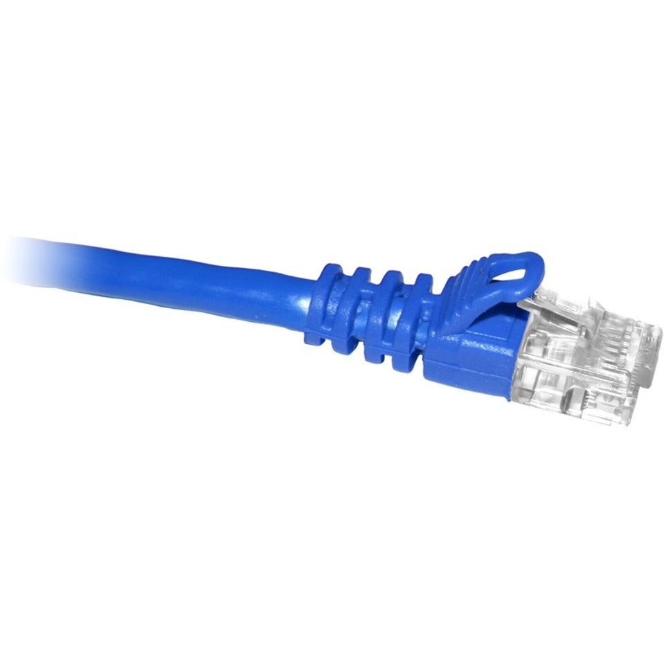 ENET C6-BL-10-ENC Cat.6 Patch Network Cable, 10ft Blue, Snagless Molded Boot