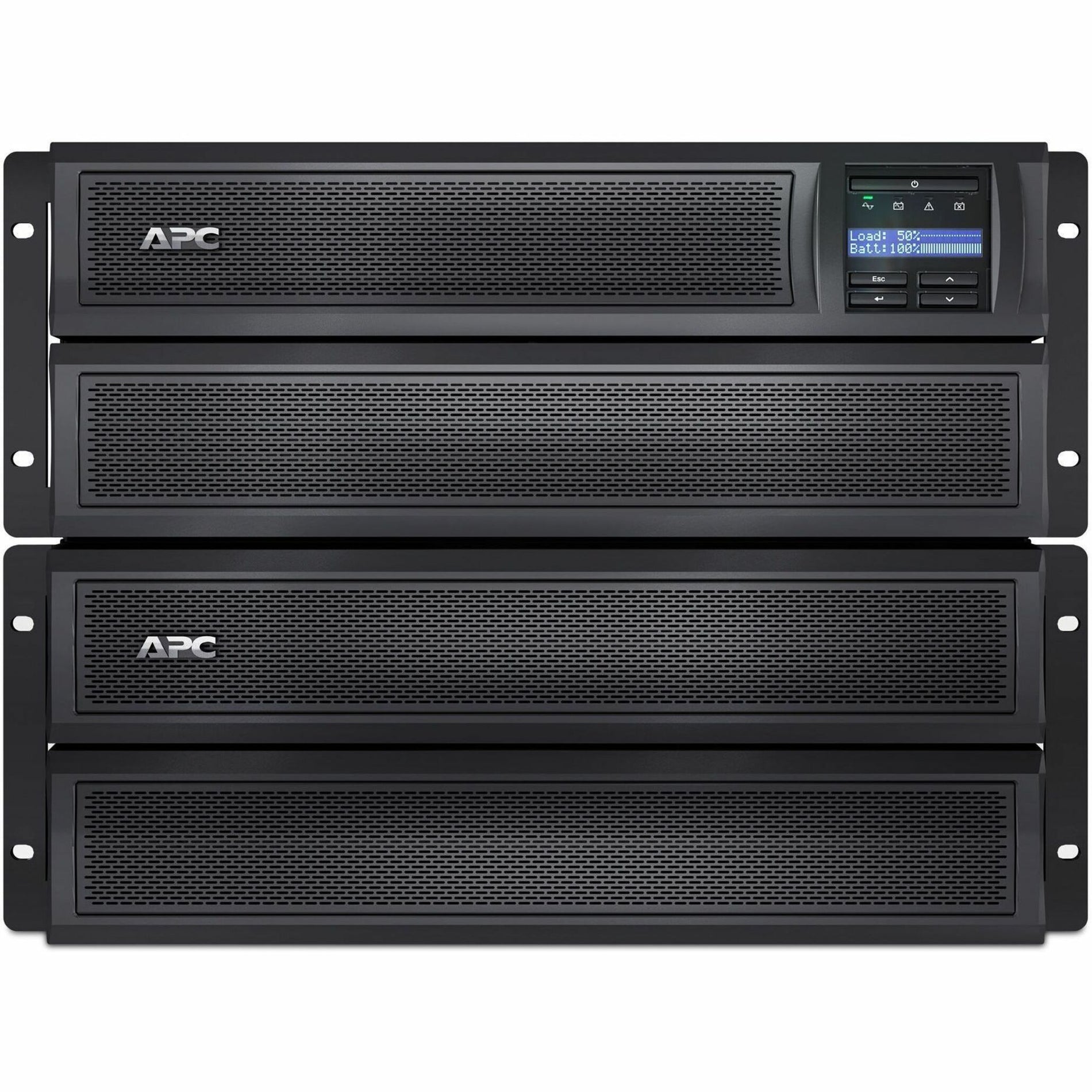 APC Smart-UPS X 3000VA Short Depth Tower/Rack Convertible LCD 208V (SMX3000HVT)
