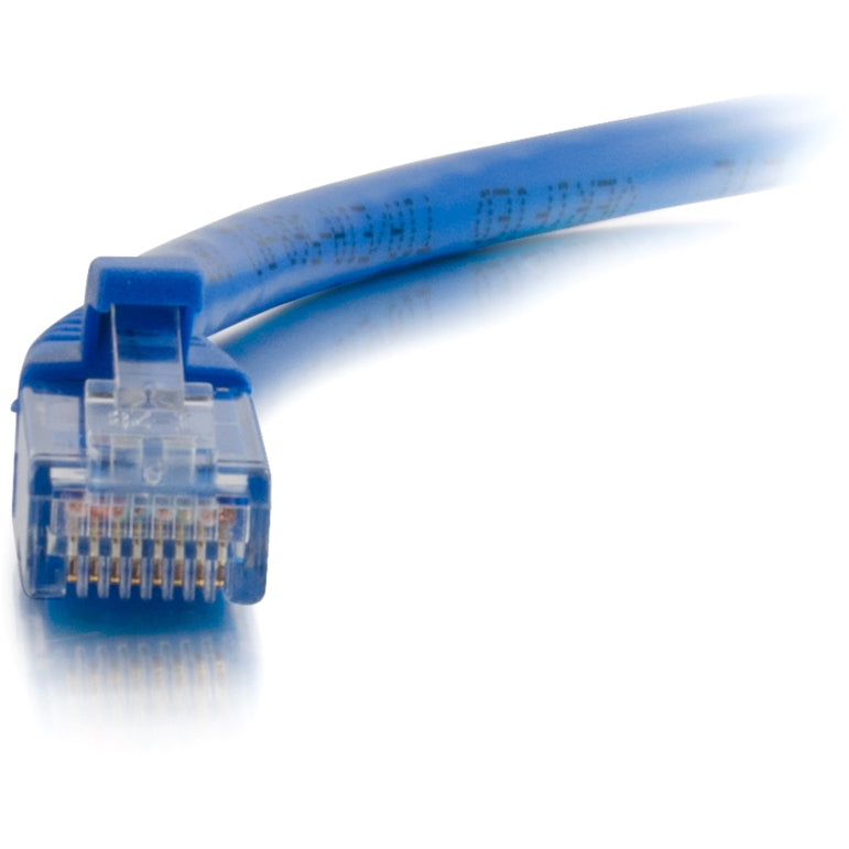 C2G 00689 1ft Cat6a Snagless Unshielded (UTP) Ethernet Network Patch Cable, Blue, 10 Gbit/s