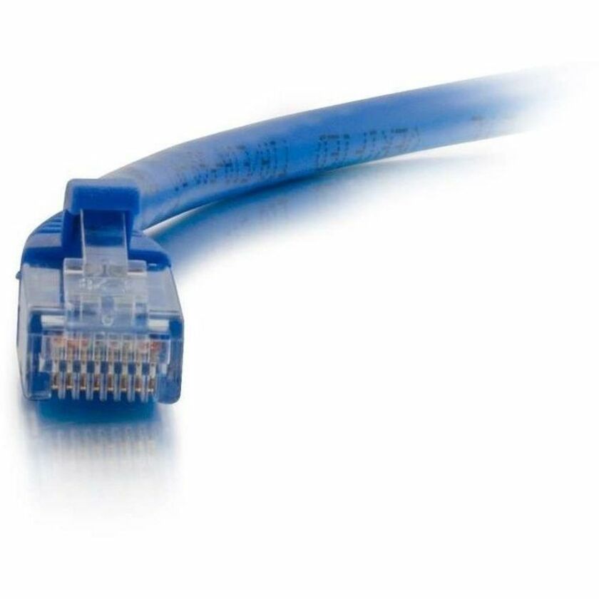 C2G 00698 10ft Cat6a Snagless Unshielded (UTP) Ethernet Patch Cable - Blue, Molded, Stranded, Copper, Gold Plated Connectors