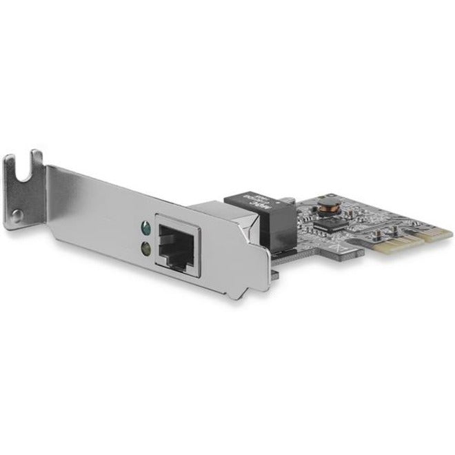 StarTech.com ST1000SPEX2L 1 Port PCI Express PCIe Gigabit NIC Server Adapter Network Card - Low Profile, 2 Year Warranty, 125 MB/s Data Transfer Rate, Twisted Pair Media Type Supported