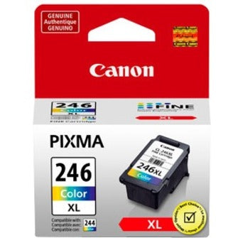 Canon 8280B001 CL-246 XL Color Ink Cartridge for MG2420, High Yield, ChromaLife100+