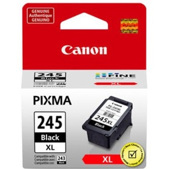 Canon 8278B001 PG-245 XL Black Ink Cartridge for MG2420, Smudge Resistant, High Yield, 300 Pages