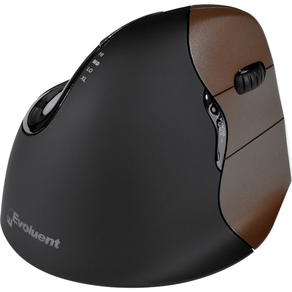 Evoluent VM4SW VerticalMouse 4 Small Wireless Mouse, Ergonomic Fit, 2600 dpi, USB