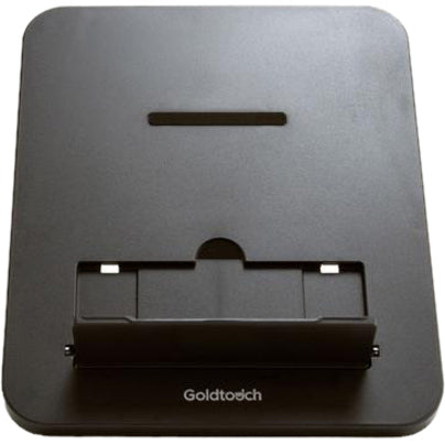 Goldtouch GTLS-0077U Go! Travel Notebook and Tablet Stand, Adjustable Height, Portable, Lightweight