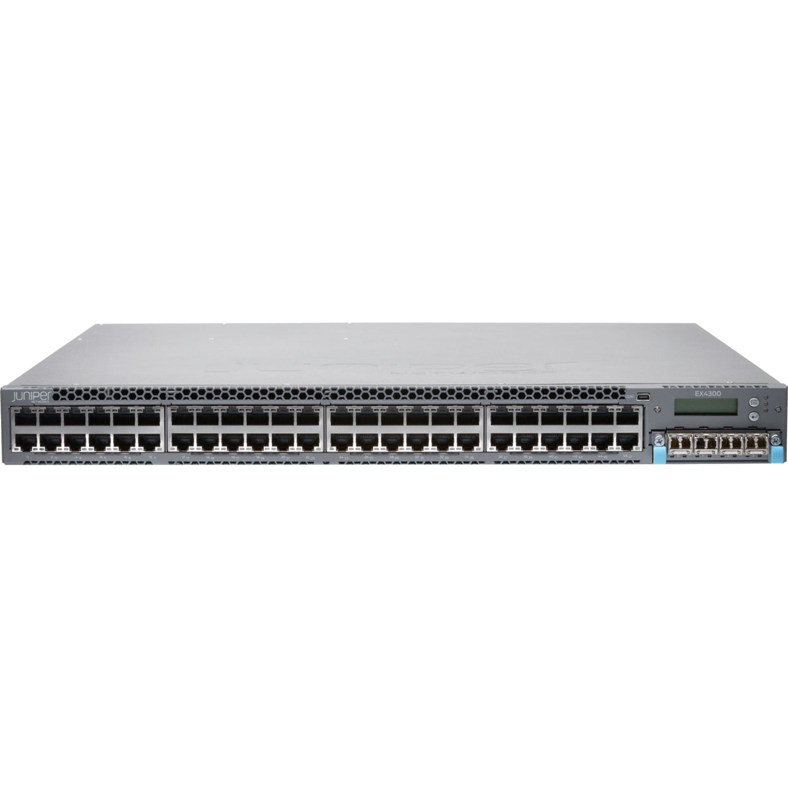 Juniper EX4300-48T-DC Ethernet Switch EX4300-48T, 48 x Gigabit Ethernet Network, 4 x 40 Gigabit Ethernet Expansion Slot