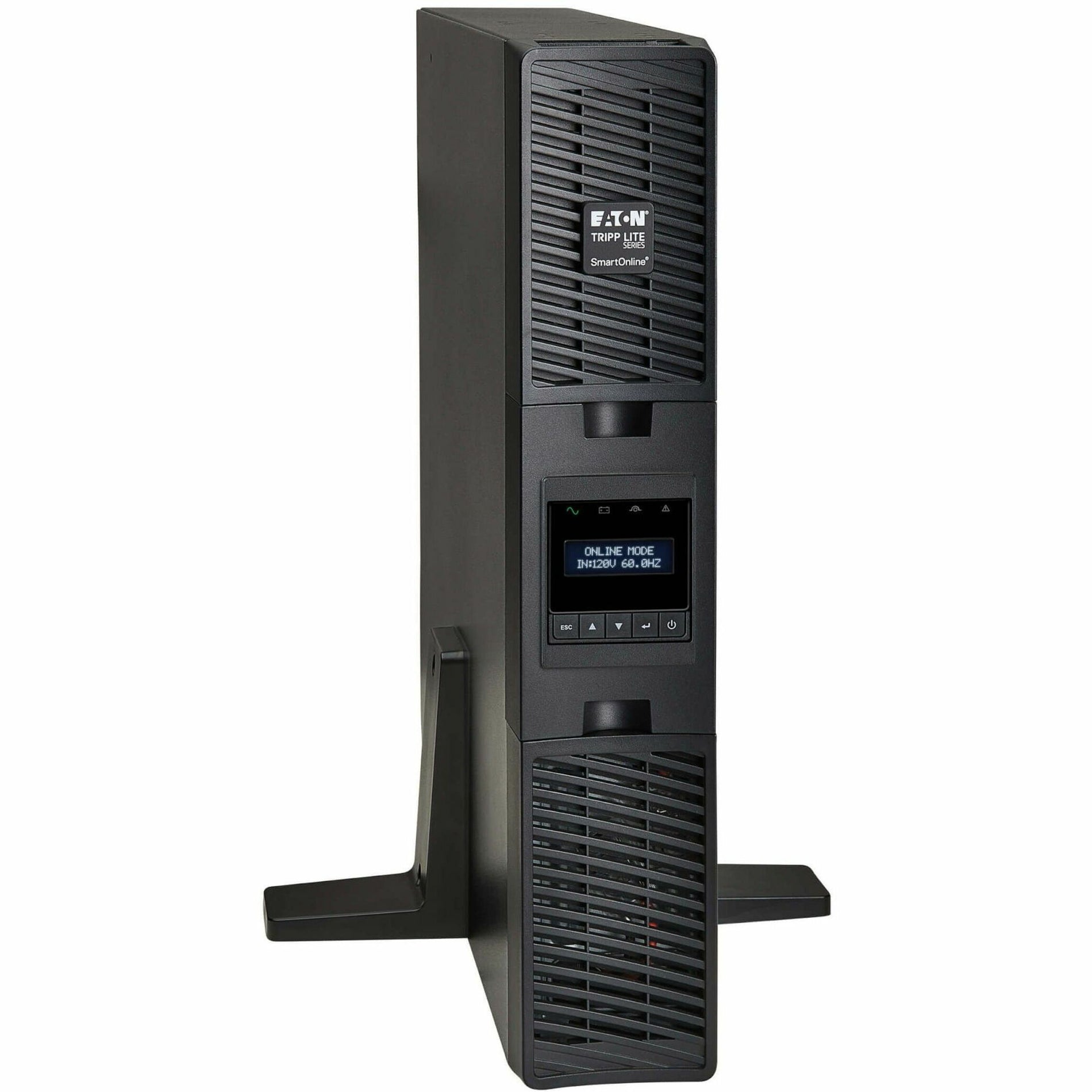 Tripp Lite SU1000RTXLCD2UN SmartOnline Rackmount UPS, 1000VA 900W, LCD Display, USB SNMP, 2URM