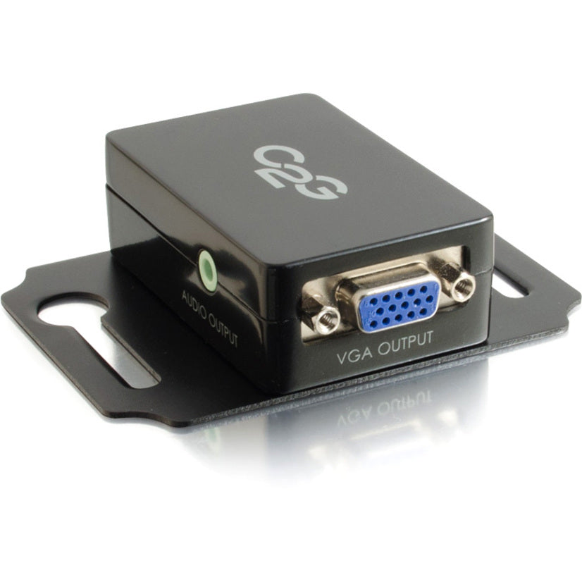 C2G 40714 Pro HDMI to VGA Converter - HDMI to VGA Adapter, Black