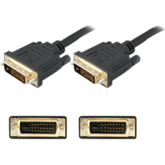 AddOn DVID2DVIDSL15F-5PK Bulk 5 Pack 15ft (4.6M) DVI-D to DVI-D Single Link Cable - M/M, 3 Year Warranty, United States