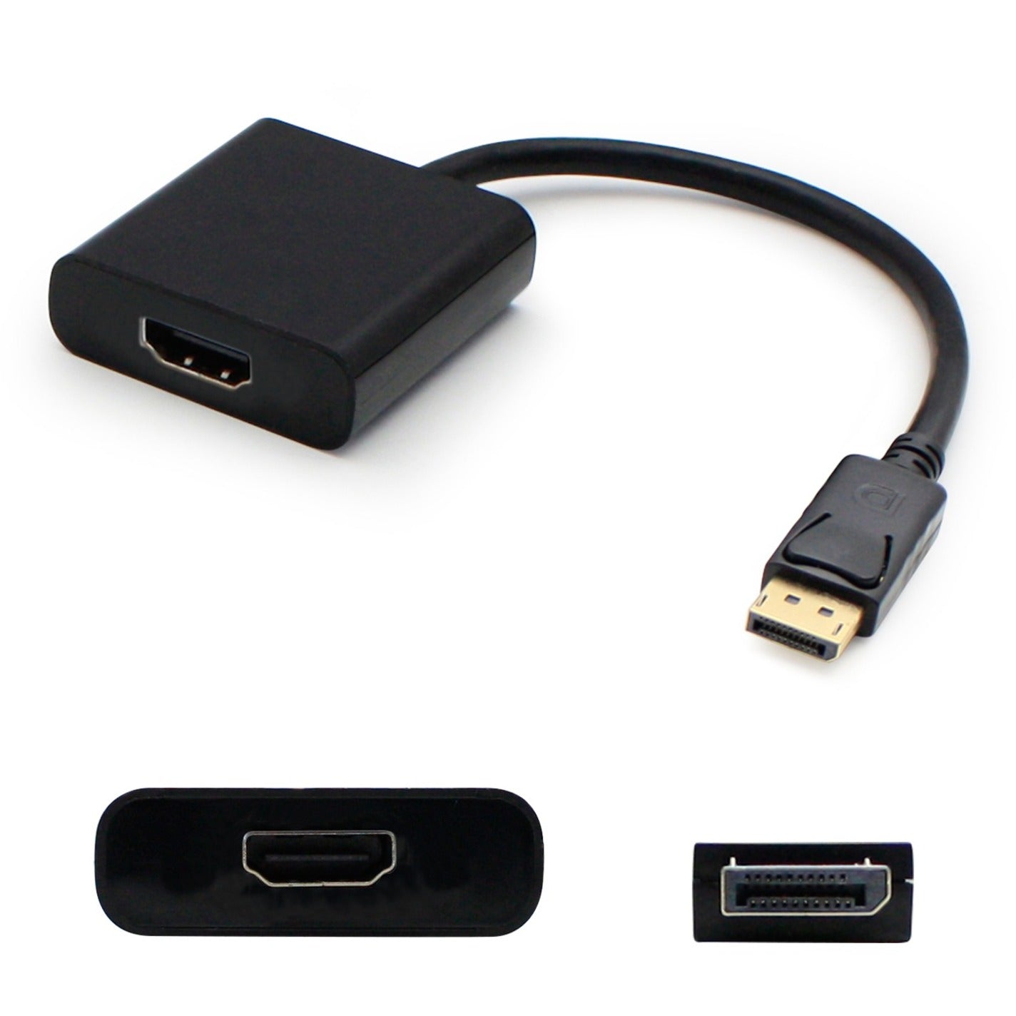 AddOn DISPLAYPORT2HDMI-5PK Bulk 5 Pack Displayport to HDMI Adapter Converter Cable - M/F, 1080P DP to HDMI Converter
