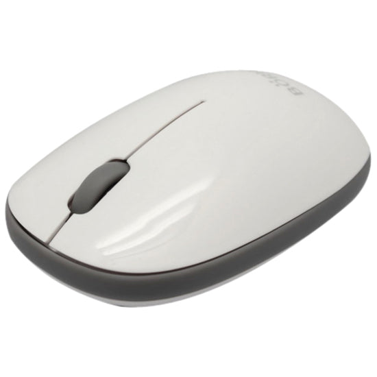 BORND E220 WHITE Super Energy-saving Wireless Mouse, 2.4GHz Optical, Battery Indicator