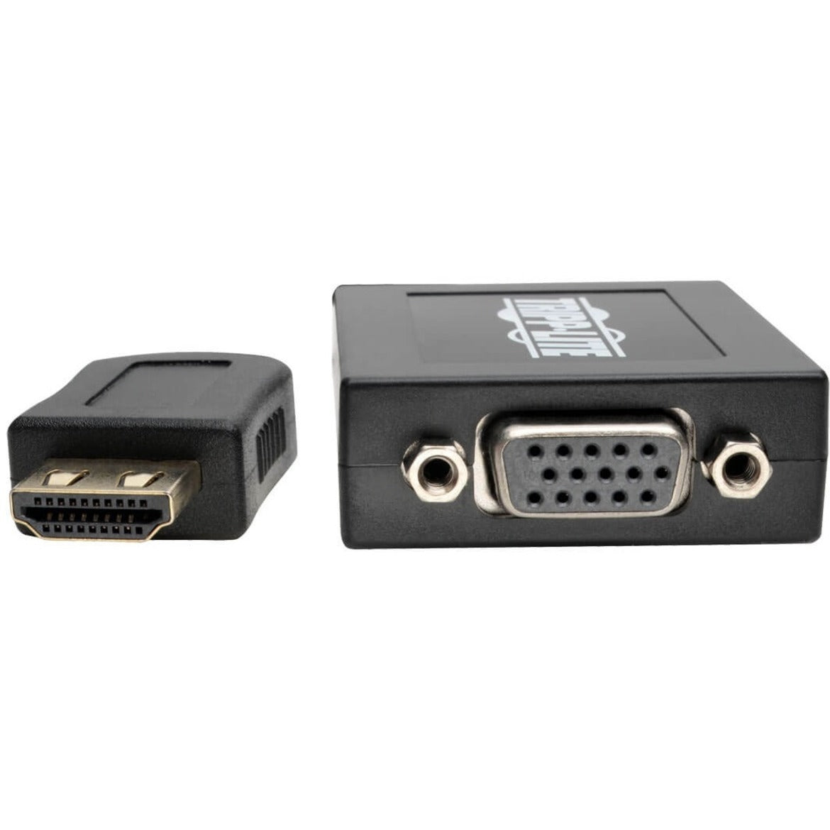 Tripp Lite P131-06N HDMI to VGA + Audio Adapter, 6 In., A/V Cable