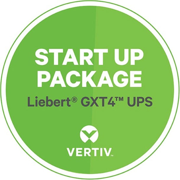 Liebert SUGXT-5-6U7RMV GXT5 UPS 5-6kVA Startup Services with Installation, 24x7 Support