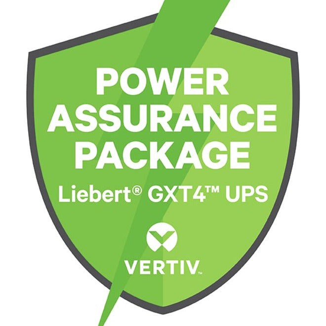 Liebert PAPGXT-BATT GXT5 UPS Battery Power Assurance Package (PAP) with Startup, 5 Year On-site Maintenance Service