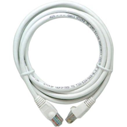On-Q AC3514-WH-V1 Cat.5e Patch Network Cable, 14 ft, Molded, Snagless, White