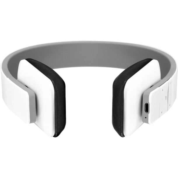 Aluratek ABH04F Bluetooth Wireless Stereo Headphones, Over-the-head, Binaural, White
