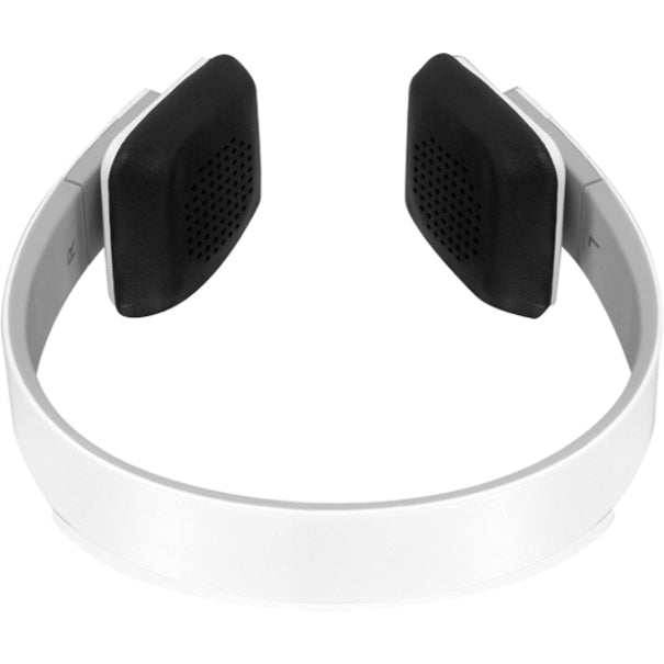 Aluratek ABH04F Bluetooth Wireless Stereo Headphones, Over-the-head, Binaural, White