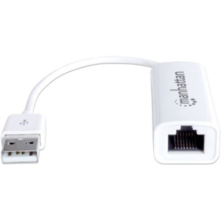 Manhattan 506731 USB 2.0 Fast Ethernet Adapter, High-Speed Connectivity