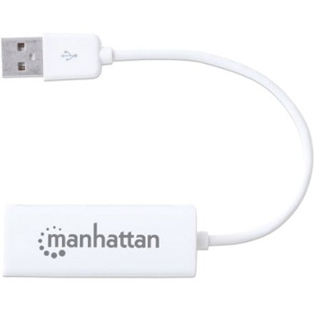 Manhattan 506731 USB 2.0 Fast Ethernet Adapter, High-Speed Connectivity