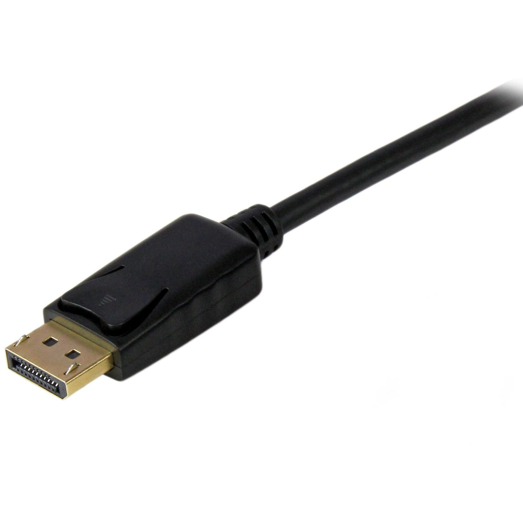 StarTech.com DP2VGAMM6B 6 ft DisplayPort to VGA Adapter Converter Cable, Black