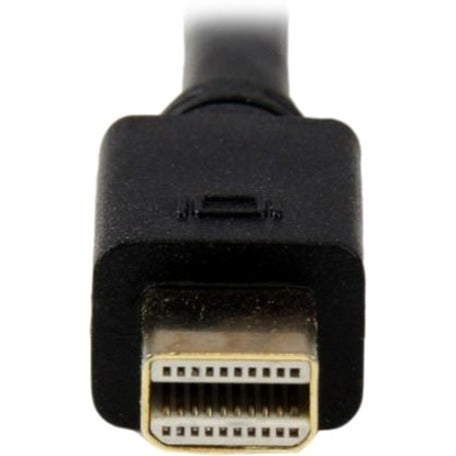 StarTech.com MDP2VGAMM6B Mini DisplayPort to VGA Adapter Converter Cable - Black, 6 ft, 1920x1200