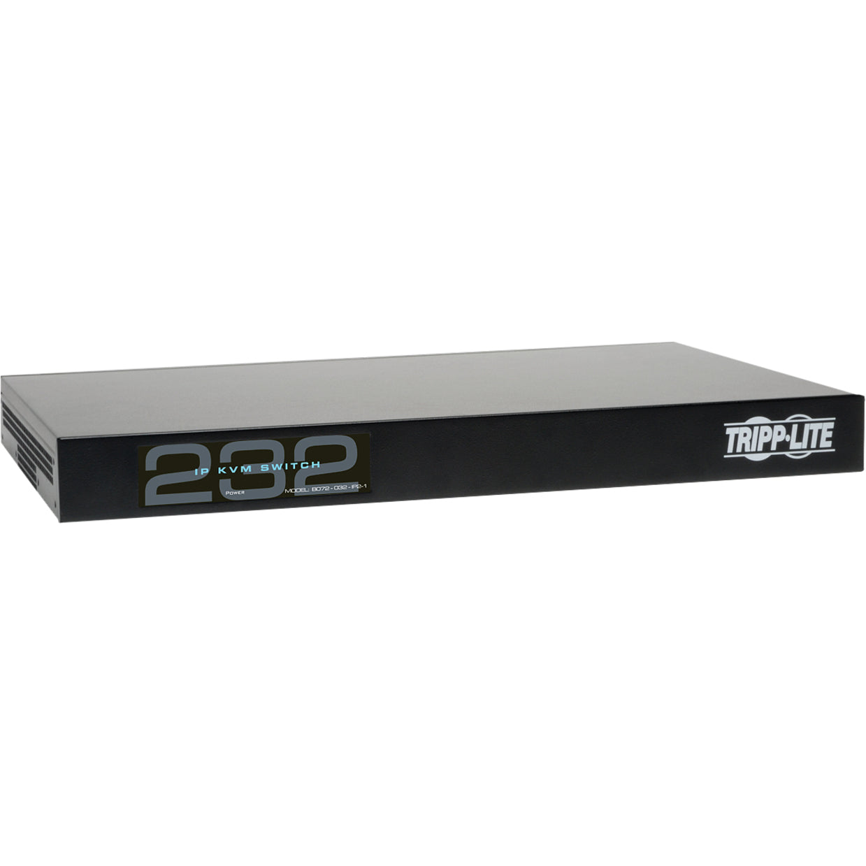 Tripp Lite B072-032-IP2 NetCommander 32-Port, 2+1 User Cat5 IP KVM Switch, Full HD, 1920 x 1080, 3 Year Warranty
