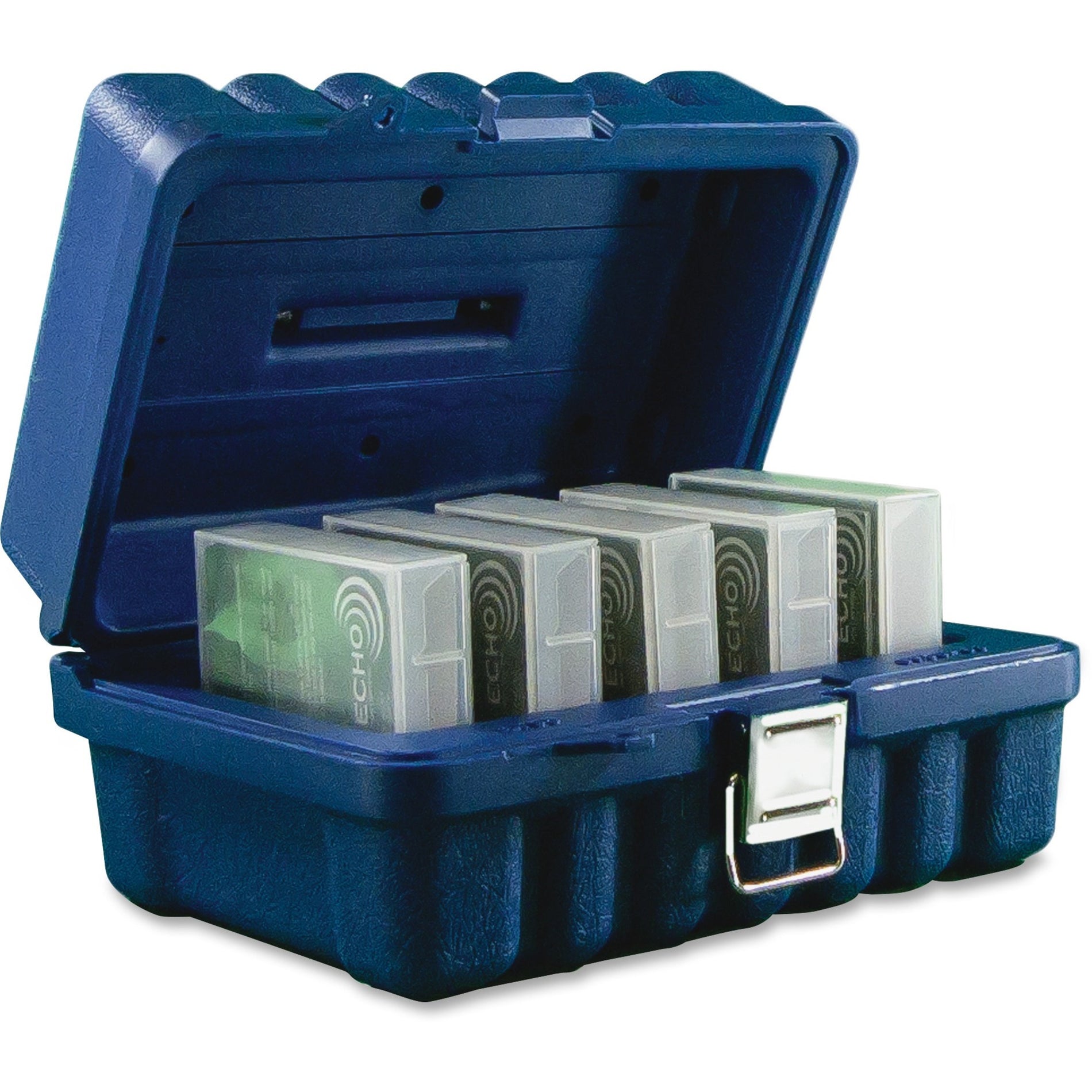 Turtle 01-672733 Case LTO 5 Storage Case, 5 Cap, 8-1/4"x11-1/4"x5-1/2", Blue