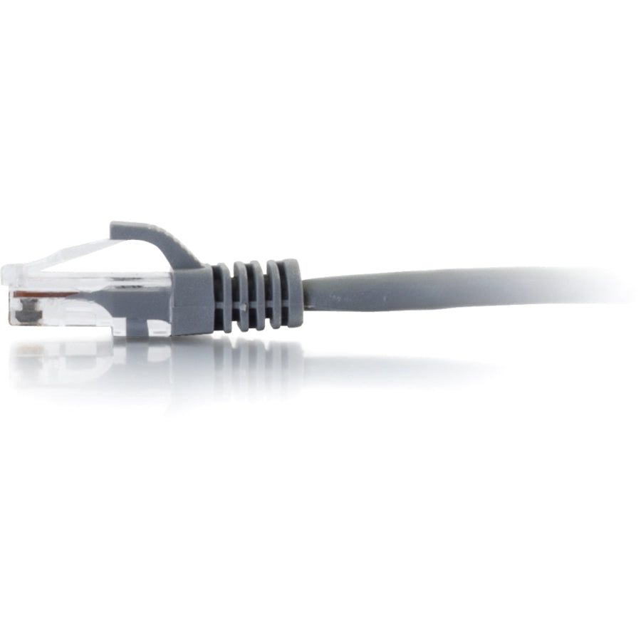 C2G 00666 14ft Cat6a Snagless Unshielded (UTP) Network Patch Cable - Gray, Lifetime Warranty, UL94V-0, ANSI/TIA 568 C.2 Cat6a
