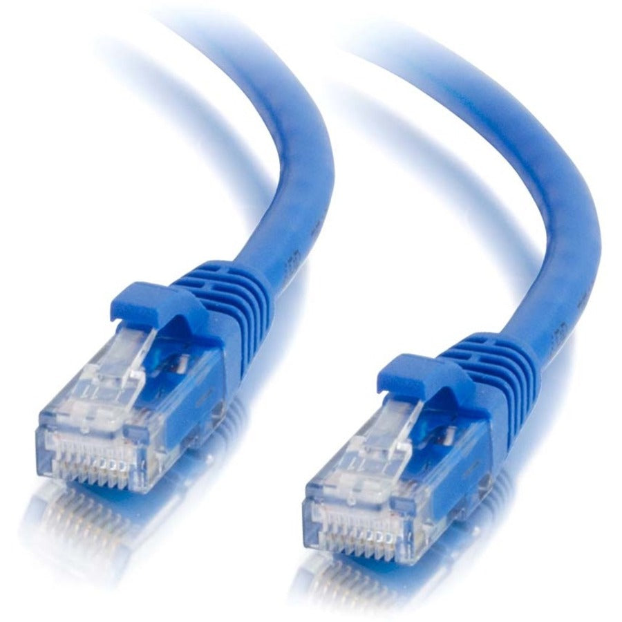 C2G 15ft Cat6a Ethernet Cable - Snagless Unshielded (UTP) - Blue (00701)