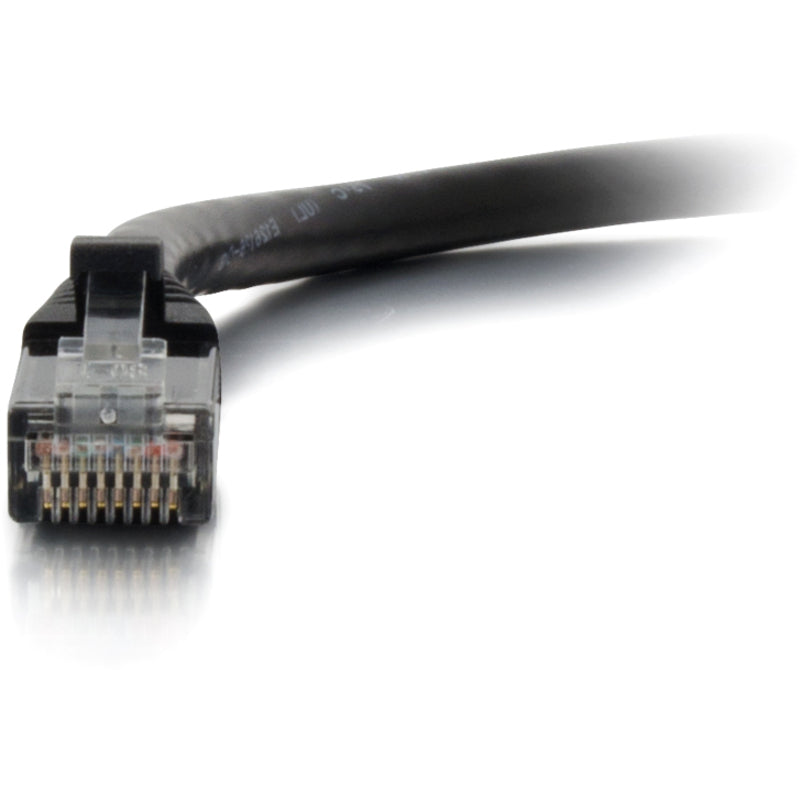 C2G 1ft Cat6a Ethernet Cable - Snagless Unshielded (UTP) - Black (00723)
