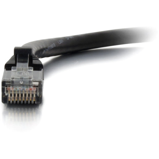 C2G 1ft Cat6a Ethernet Cable - Snagless Unshielded (UTP) - Black (00723)