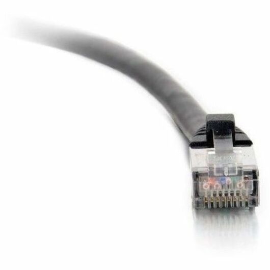 C2G 00814 7ft Cat6 Snagless Shielded (STP) Ethernet Network Patch Cable, Black