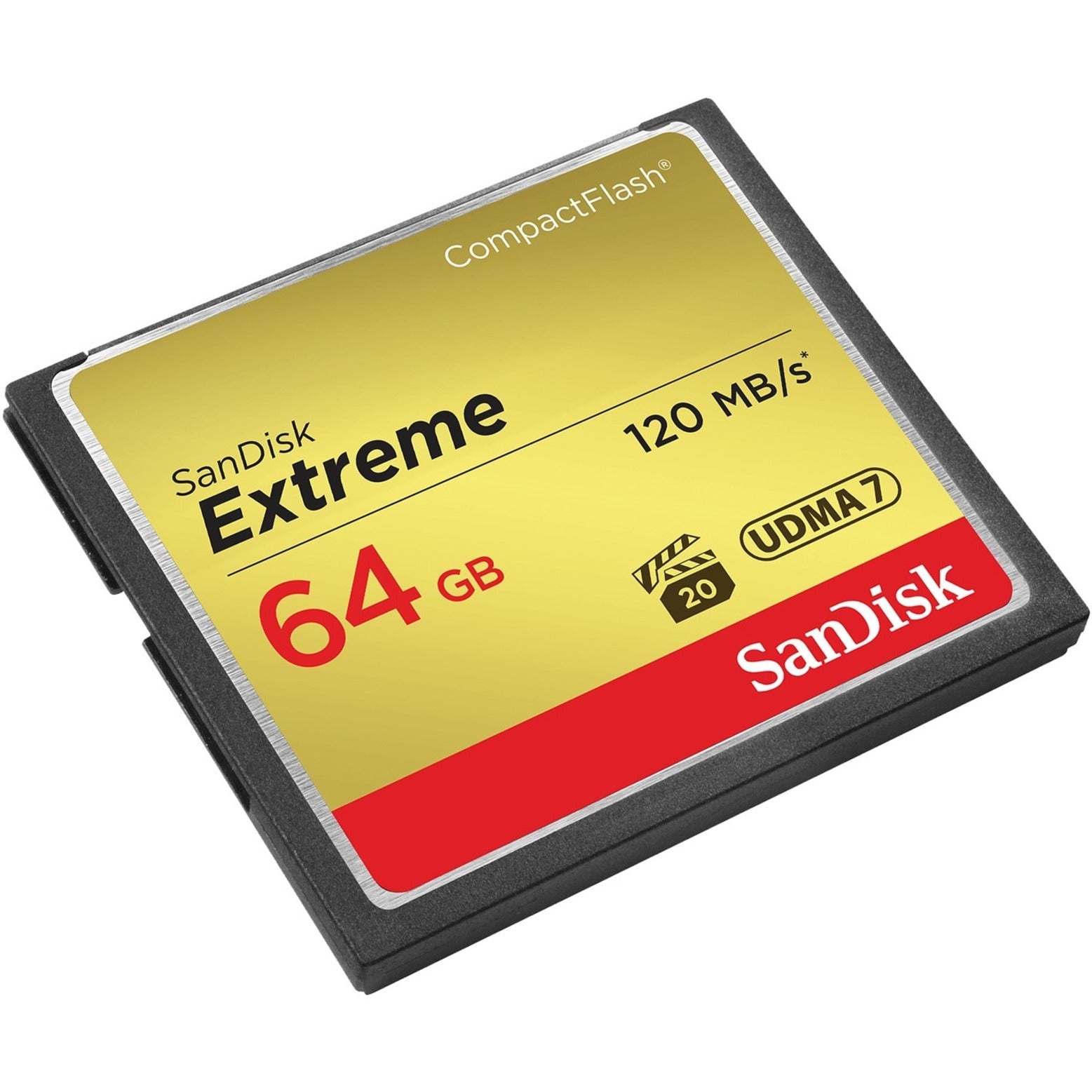 SanDisk SDCFXS-064G-A46 Extreme CompactFlash Memory Card 64GB, High-Speed Performance for Professional Photography