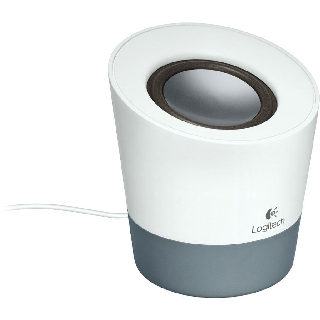 Logitech 980-000797 Z50 Multimedia Mini Speaker, Portable Gray Speaker System - 5W RMS Output Power