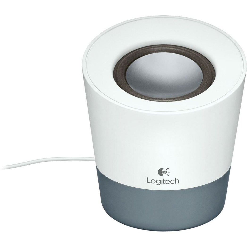 Logitech 980-000797 Z50 Multimedia Mini Speaker, Portable Gray Speaker System - 5W RMS Output Power