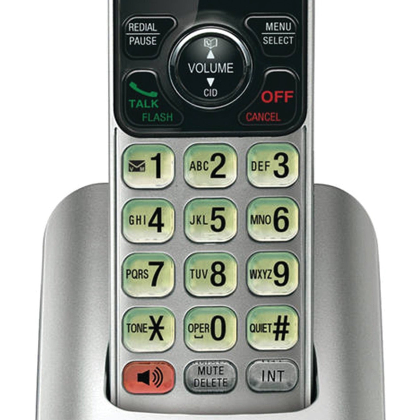 VTech VTCS6619-2 CS6619-2 DECT 6.0 Cordless Phone - Silver, Caller ID/Call Waiting, 2 Handsets, Backlit Display