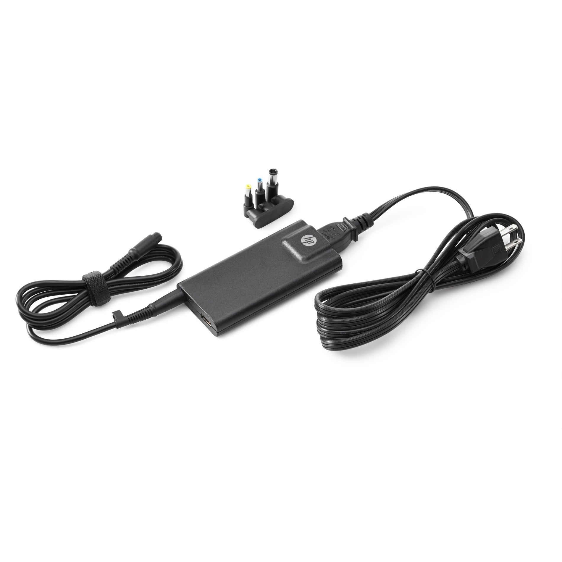 HP 65W Slim AC Adapter US, Compact and Portable Power Solution