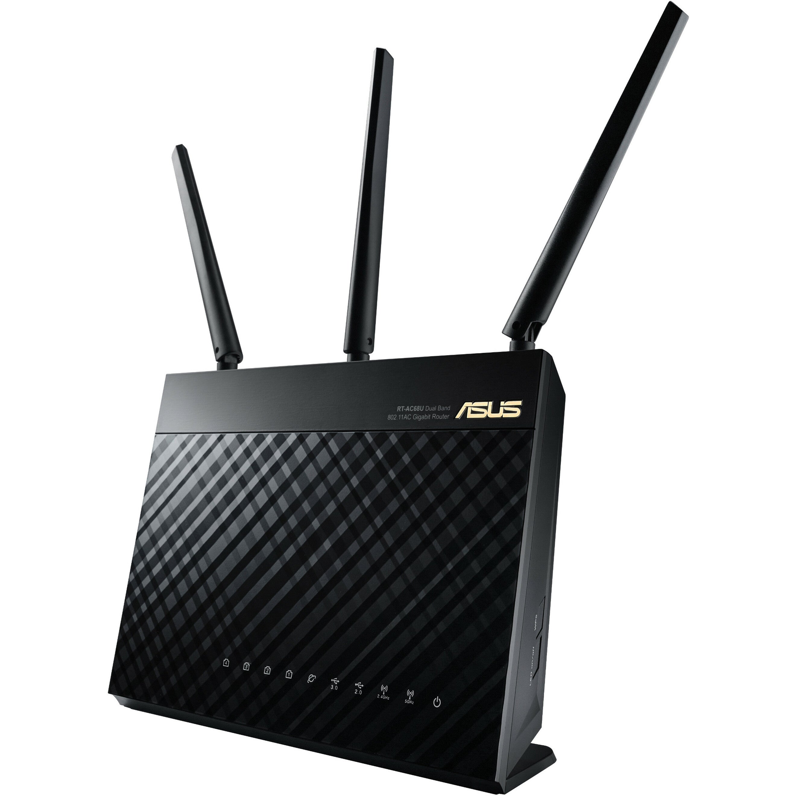 Asus RT-AC68U Wi-Fi 5 IEEE 802.11ac Dual-Band Wireless-AC1900 Gigabit Router, High-Speed Internet Connectivity
