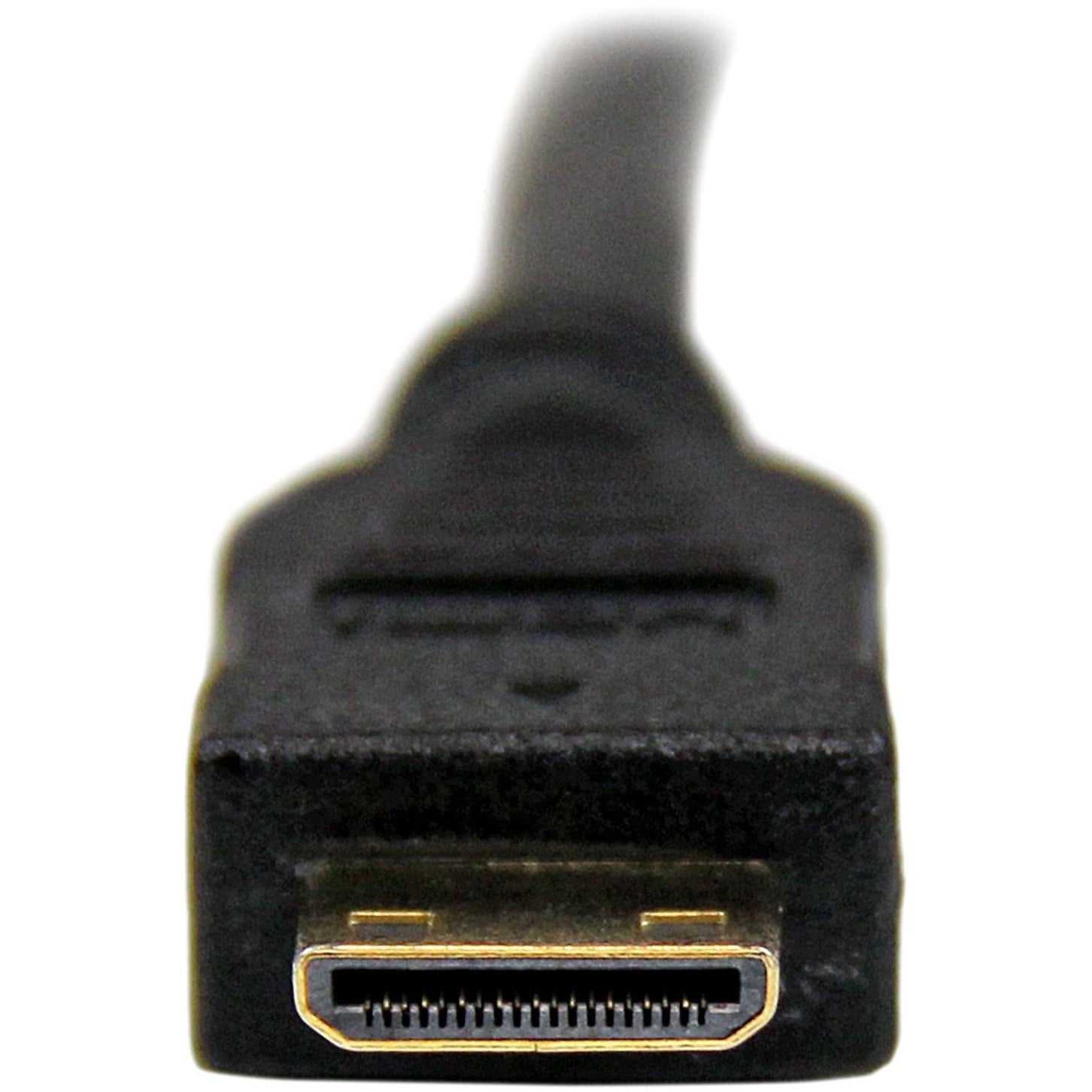 StarTech.com HDCDVIMM1M 1m Mini HDMI to DVI-D Cable - M/M, Molded, Strain Relief, EMI Protection, Damage Resistant, Fray Resistant, Active, 3.28 ft, Gold Plated Connectors, 1920 x 1200 Supported Resolution
