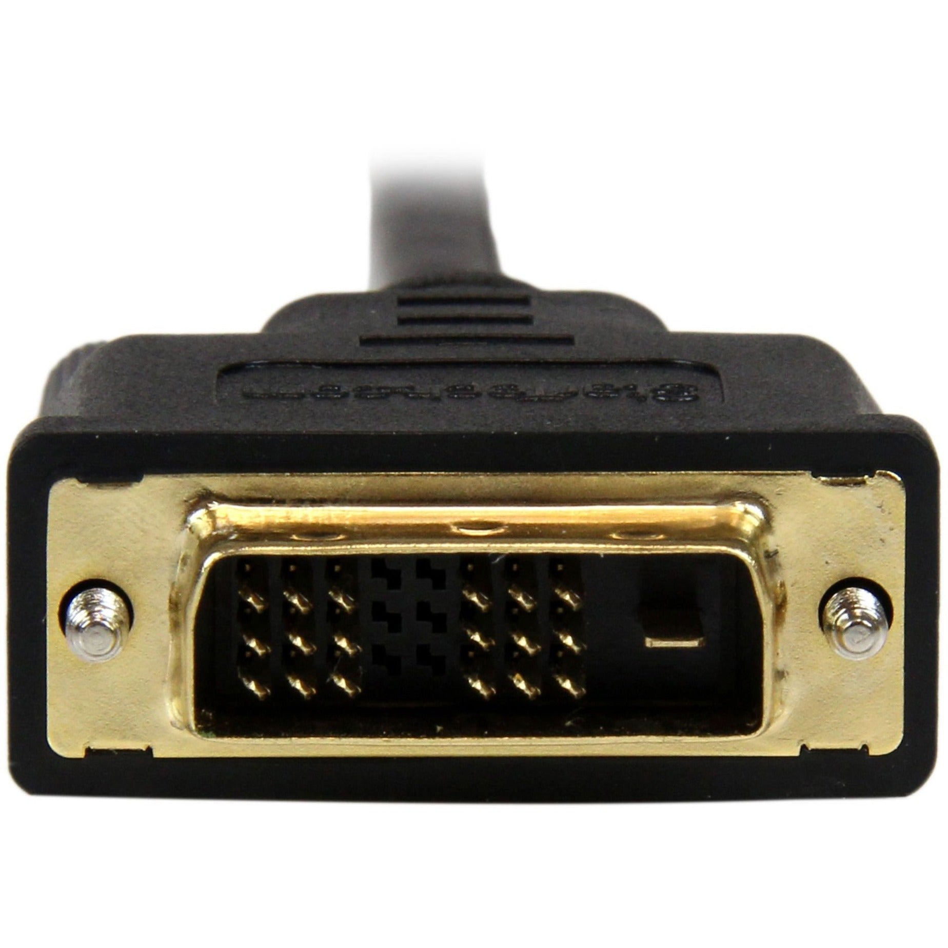 StarTech.com HDDDVIMM1M 1m Micro HDMI to DVI-D Cable - M/M, Fray Resistant, Flexible, EMI Protection