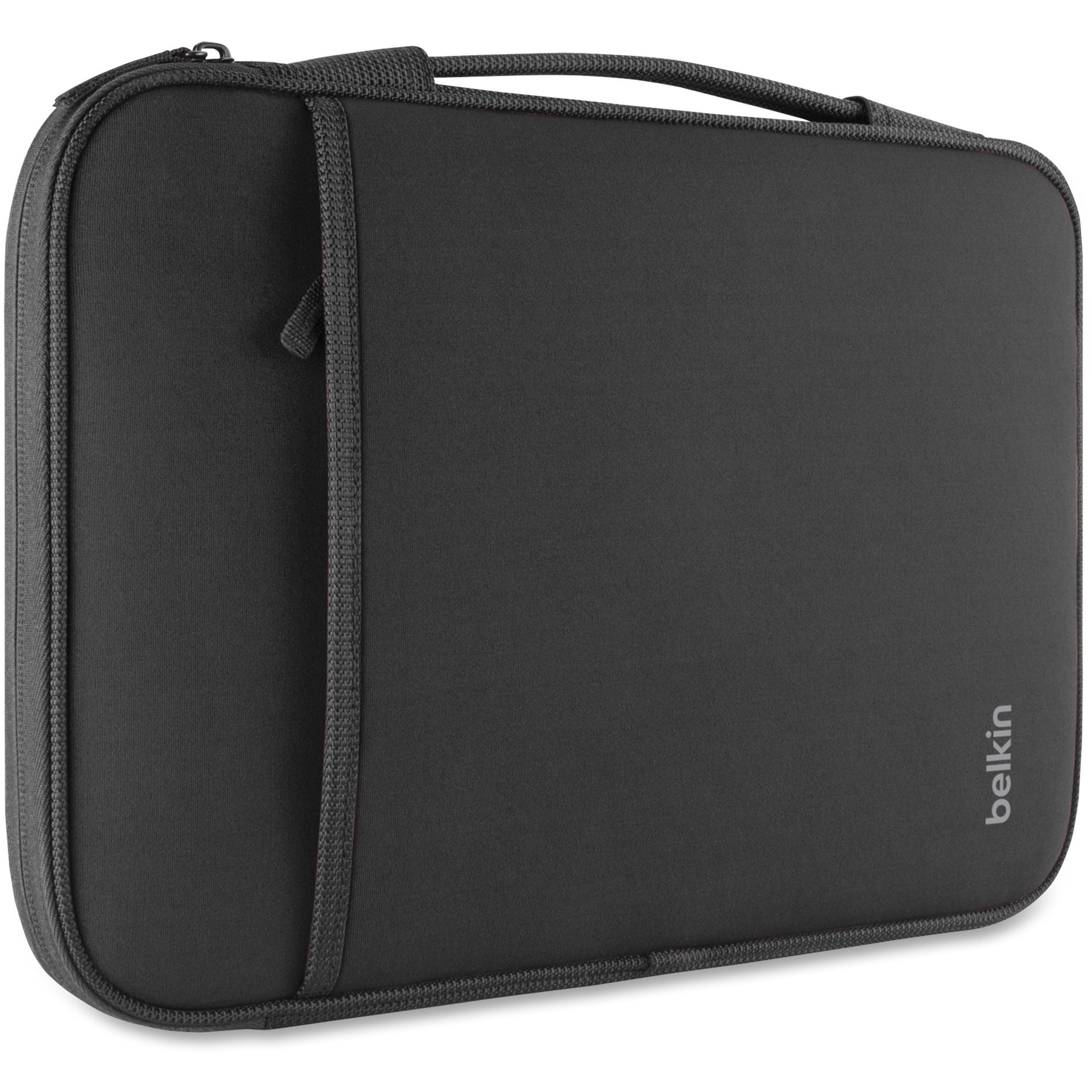 Belkin B2B075-C00 14" Laptop/Chromebook Sleeves Black, Side-loading Zipper, Wear Resistant Interior