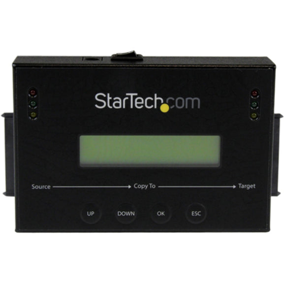 StarTech.com SATDUP11 Standalone 2.5 / 3.5" SATA Hard Drive Duplicator and Eraser, TAA Compliant, 14GB/min Transfer Rate