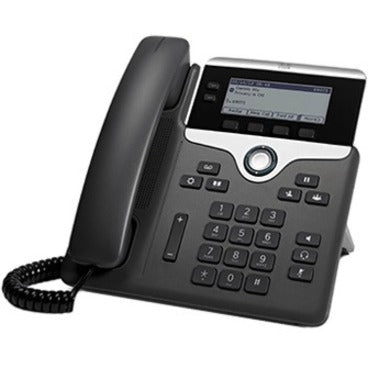 Cisco CP-7821-K9= IP Phone 7821, Corded, Wall Mountable, Charcoal