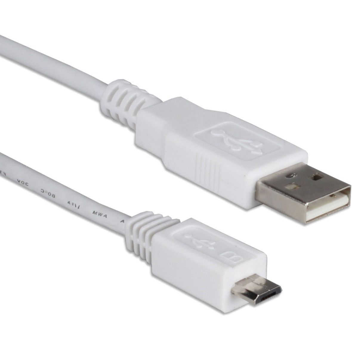 QVS USB1M-05M Micro-USB Sync & Charger Cable for Smartphone, Tablet, MP3, PDA and GPS