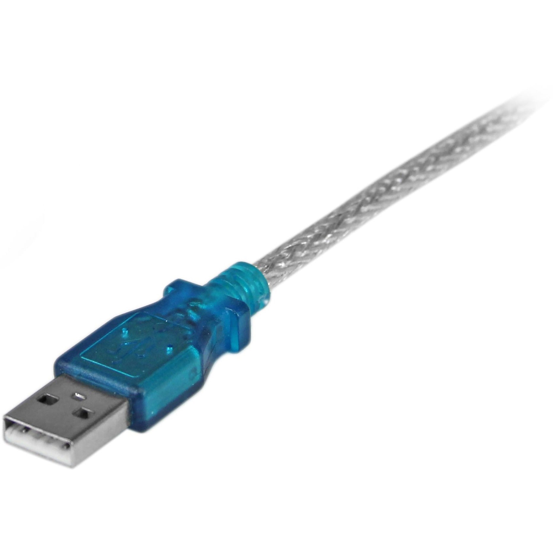 StarTech.com ICUSB232V2 1 Port USB to RS232 DB9 Serial Adapter Cable - M/M, Plug and Play, 3-Year Warranty